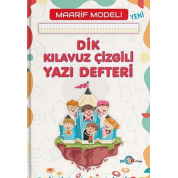 Mavi Boncuk Yayınları Dik Kılavuz Çizgili Yazı Defteri