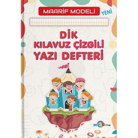 Mavi Boncuk Yayınları Dik Kılavuz Çizgili Yazı Defteri