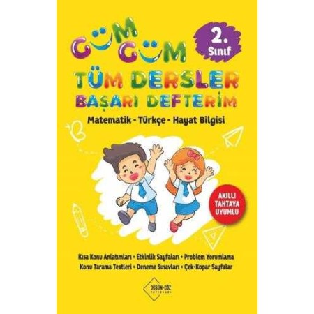 Düşün Çöz Yayınları 2. Sınıf Güm Güm Tüm Dersler Başarı Defterim