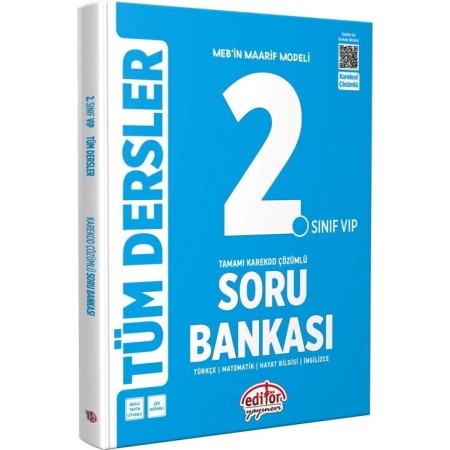 Editör Yayınları 2. Sınıf VIP Tüm Dersler Soru Bankası Editör Yayınları 2. Sınıf VIP Tüm Dersler Soru Bankası