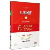 Editör Yayınevi 3.Sınıf (3+3) 6 Deneme Sınavı Tamamı Çözümlü 