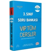 Editör Yayınevi 3. Sınıf VIP Tüm Dersler Soru Bankası Mavi Kitap