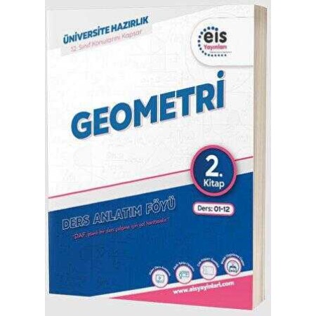 Eis Yayınları Geometri Ders Anlatım Föyleri 2. Kitap 