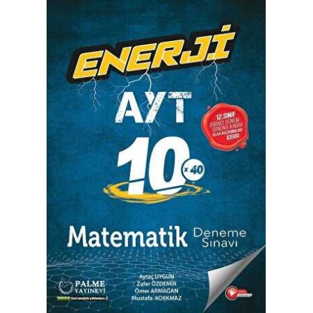 Enerji AYT Matematik 10 Deneme Sınavı