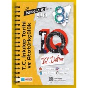 8.Sınıf T.C. İnkılap Tarihi ve Atatürkçülük İnfografik Serisi IQ Akıllı Defter