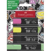 Faber-Castell 254690 Fosforlu Kalem Graffiti 4Lü