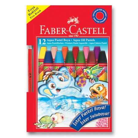 Faber-Castell Aqua Pastel Boya Karton Kutu 12 Renk