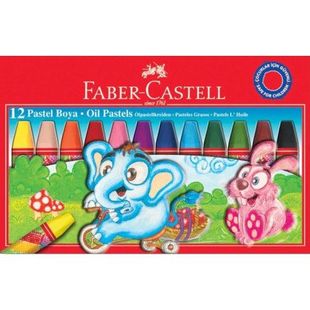 Faber-Castell Pastel Boya 12 Renk