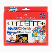 Faber-Castell Multi Crayon Pastel10 Renk