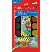 Faber-Castell 21 Renk Büyük Boy Sulu Boya