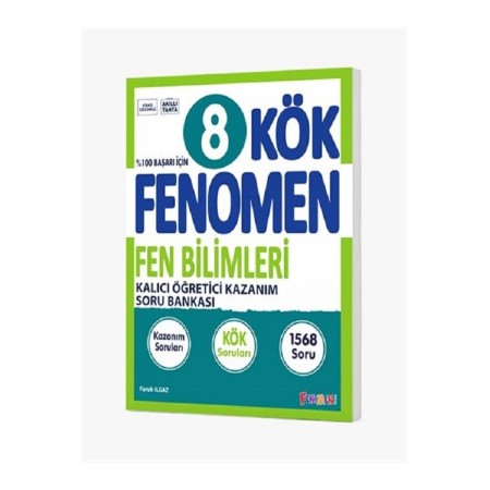 Kurmay Yayınları  8. Sınıf Fen Bilimleri Fenomen KÖK Kalıcı Öğretici