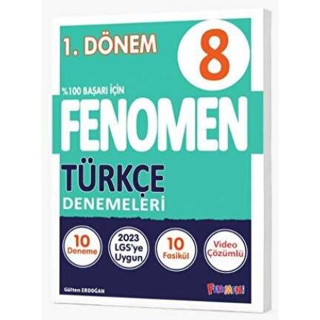 Kurmay Yayınları 8. Sınıf Türkçe 1. Dönem 10 Deneme