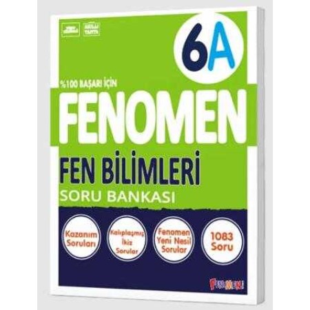 Fenomen Yayınları 6. Sınıf Fen Bilimleri A Soru Bankası