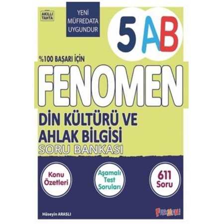 Kurmay Yayınları  5. Sınıf Din Kültürü ve Ahlak Bilgisi A ve B Fenomen S. B