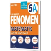 Kurmay Yayınları  5. Sınıf Matematik A Fenomen Soru Bankası
