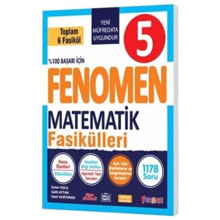 Kurmay Yayınları 5. Sınıf Fenomen Matematik Fasikülleri