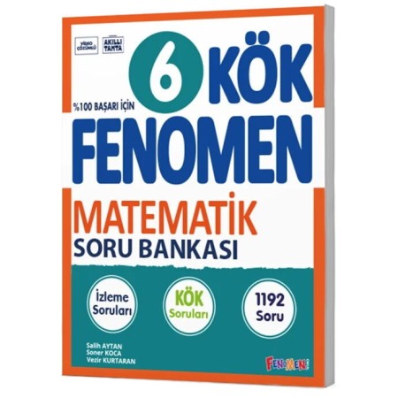 Fenomen 6. Sınıf Matematik KÖK Soru Bankası