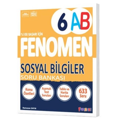 Kurmay Yayınları 6. Sınıf Sosyal Bilgiler A ve B Soru Bankası