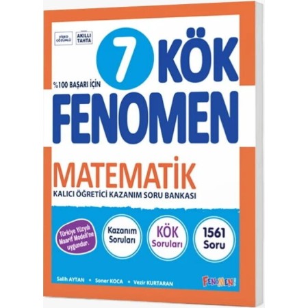 Kurmay Yayınları 7 KÖK Matematik Fenomen Soru Bankası