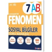 Kurmay Yayınları  7. Sınıf Sosyal Bilgiler A ve B Fenomen Soru Bankası