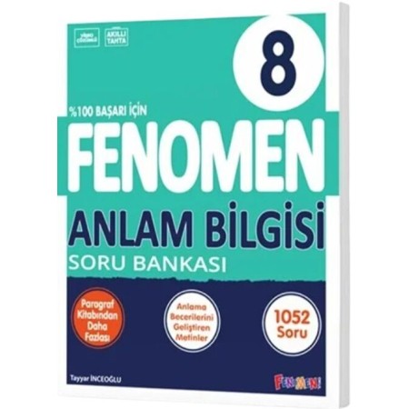 Kurmay Yayınları 8. Sınıf Anlam Bilgisi Fenomen Soru Bankası