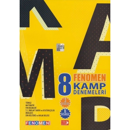 Kurmay Yayınları 8. Sınıf Fenomen Kamp Denemeleri