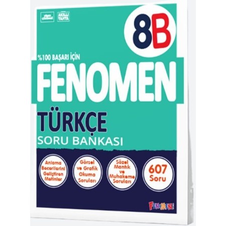 Kurmay Yayınları  8. Sınıf LGS Türkçe B Fenomen Soru Bankası