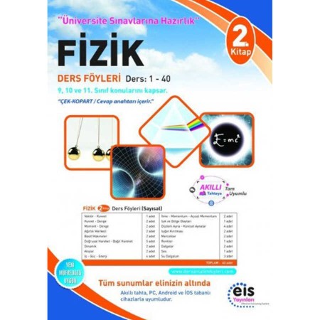 Fizik 2.Kitap Ders Föyleri 1-40 Eis Yayınları