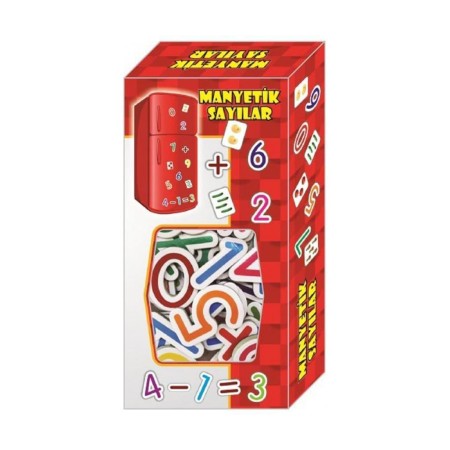 Zekice Manyetik Sayılar 51 Parça 