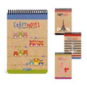 Gıpta Bloknot Craft Spiralli Sert Kapak Kareli 100 YP A4 1784