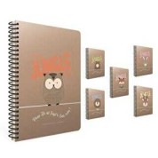 Gıpta Jungle Out 17x24 Spiralli 100 Yaprak Sert Kapak Defter
