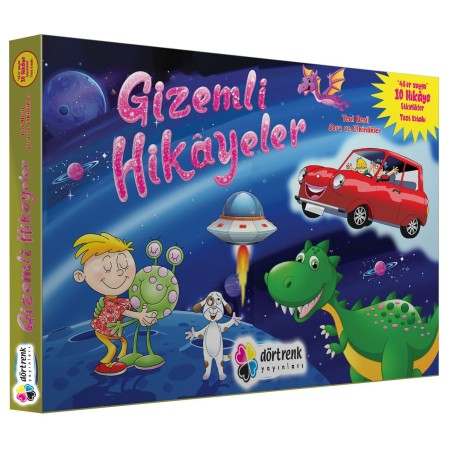 Dörtrenk Yayınları Gizemli Hikayeler Hikaye Seti 10 Kitap