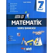 Gizli Yayınları 7. Sınıf Usta İşi Matematik Soru Bankası