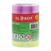 Globox Renkli Bant 4Lü - 18 mm x 25 m