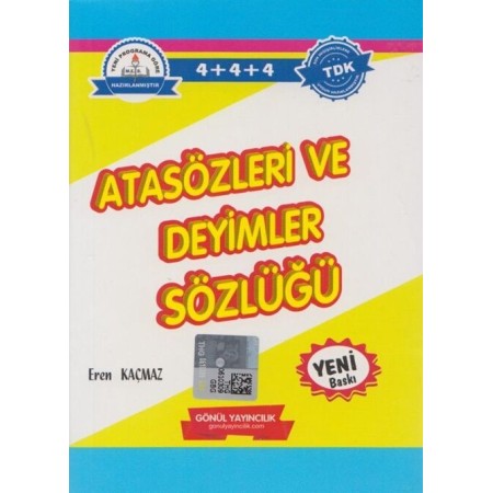 Gönül Yayıncılık Atasözleri Ve Deyimler Sözlüğü
