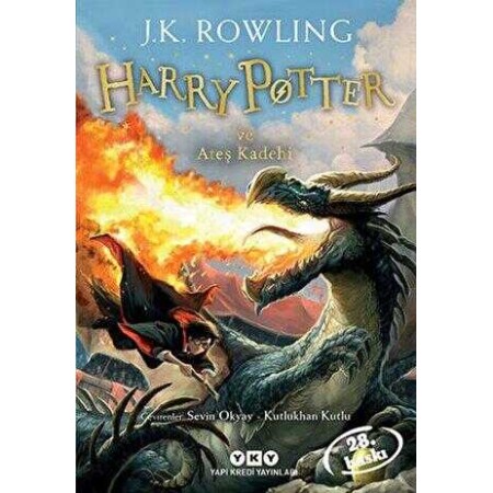 Yapı Kredi Yayınları Harry Potter 4 ( Ateş Kadehi ) J. K. Rowling