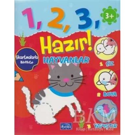 Hayvanlar - 1, 2, 3, Hazır! Parıltı Yayınları