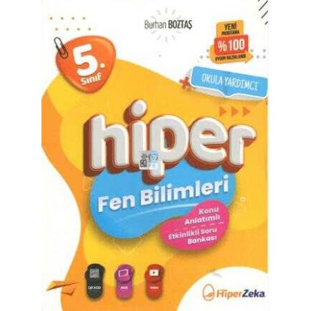 Hiper Zeka 2025 5. Sınıf Hiper Fen Bilimleri Konu Anlatımlı & Etkinlikli Soru Bankası