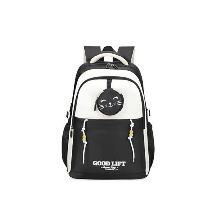 Muggle 3 Bölmeli Good Lift Kolej Okul Sırt Çantası Siyah MU-1582 Muggle 3 Bölmeli Good Lift Kolej Okul Sırt Çantası Siyah MU-1582
