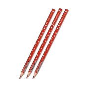 Faber Castell Faber-castell Başlık Kalemi Yıldız Desenli Kırmızı 12 li