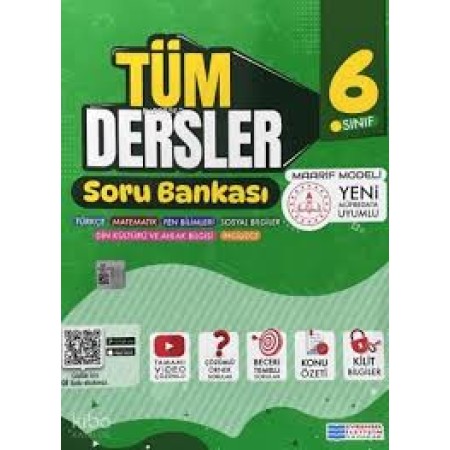 Evrensel İletişim 6. Sınıf Tüm Dersler Soru Bankası Evrensel İletişim 6. Sınıf Tüm Dersler Soru Bankası