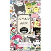Erl Spiralli Sticker A5 Blok defter Desing Ars.