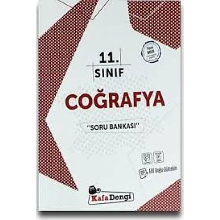 KafaDengi Yayınları 11. Sınıf Coğrafya Soru Bankası