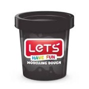 Lets Oyun Hamuru Tek Renk Siyah 115 GR L8440-10