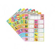 SVN Color Ders Programlı Okul Etiketi