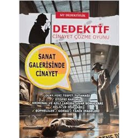 Dedektiflik Cinayet Çözme Oyunu - Sanat Galerisinde ... Dedektiflik Cinayet Çözme Oyunu - Sanat Galerisinde ...