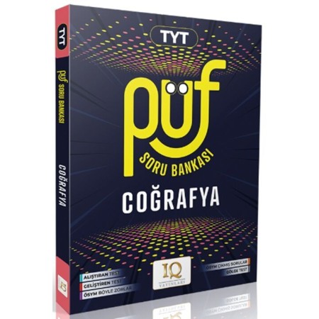 IQ Yayınları Coğrafya Püf Soru Bankası