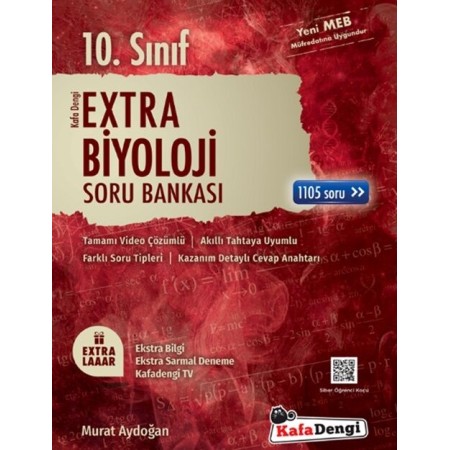 Kafa Dengi Yayınları 10. Sınıf Biyoloji Extra Soru Bankası