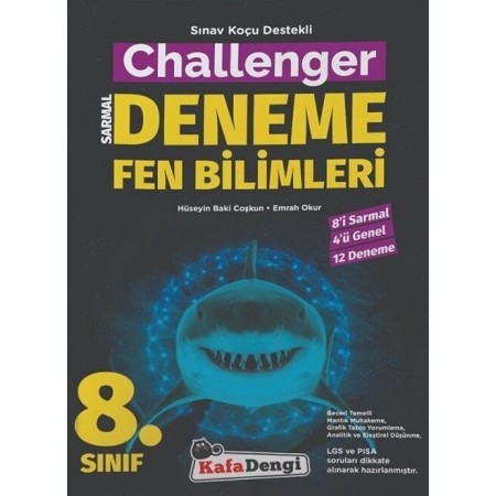 KafaDengi Yayınları 8. Sınıf Fen Bilimleri Challenger