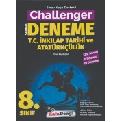 KafaDengi Yayınları 8. Sınıf TC İnkılap Tarihi ve Atatürkçülük Challenger Sarmal 20 Deneme